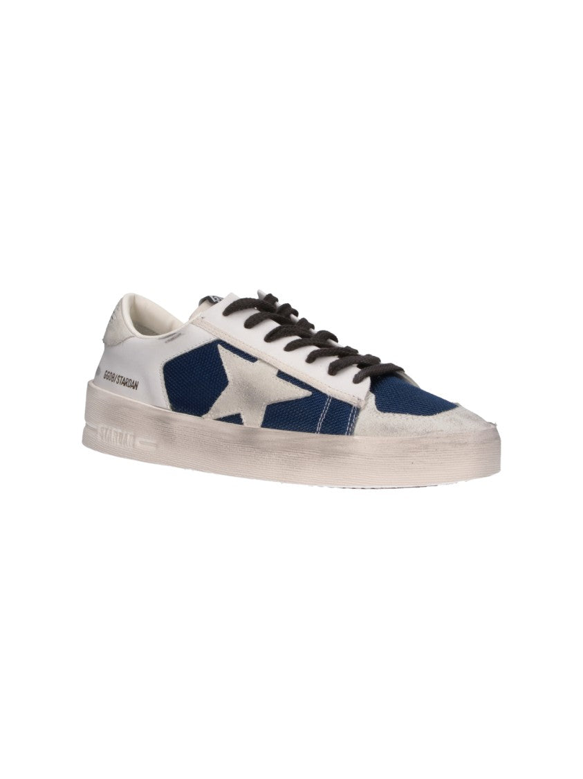 Golden Goose White Leather Stardan Sneakers