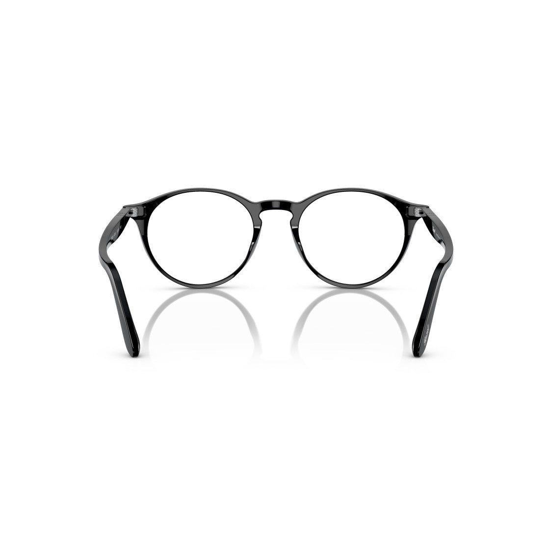 Persol 0Po3092v Glossy Black Acetate Round Frame Eyeglasses
