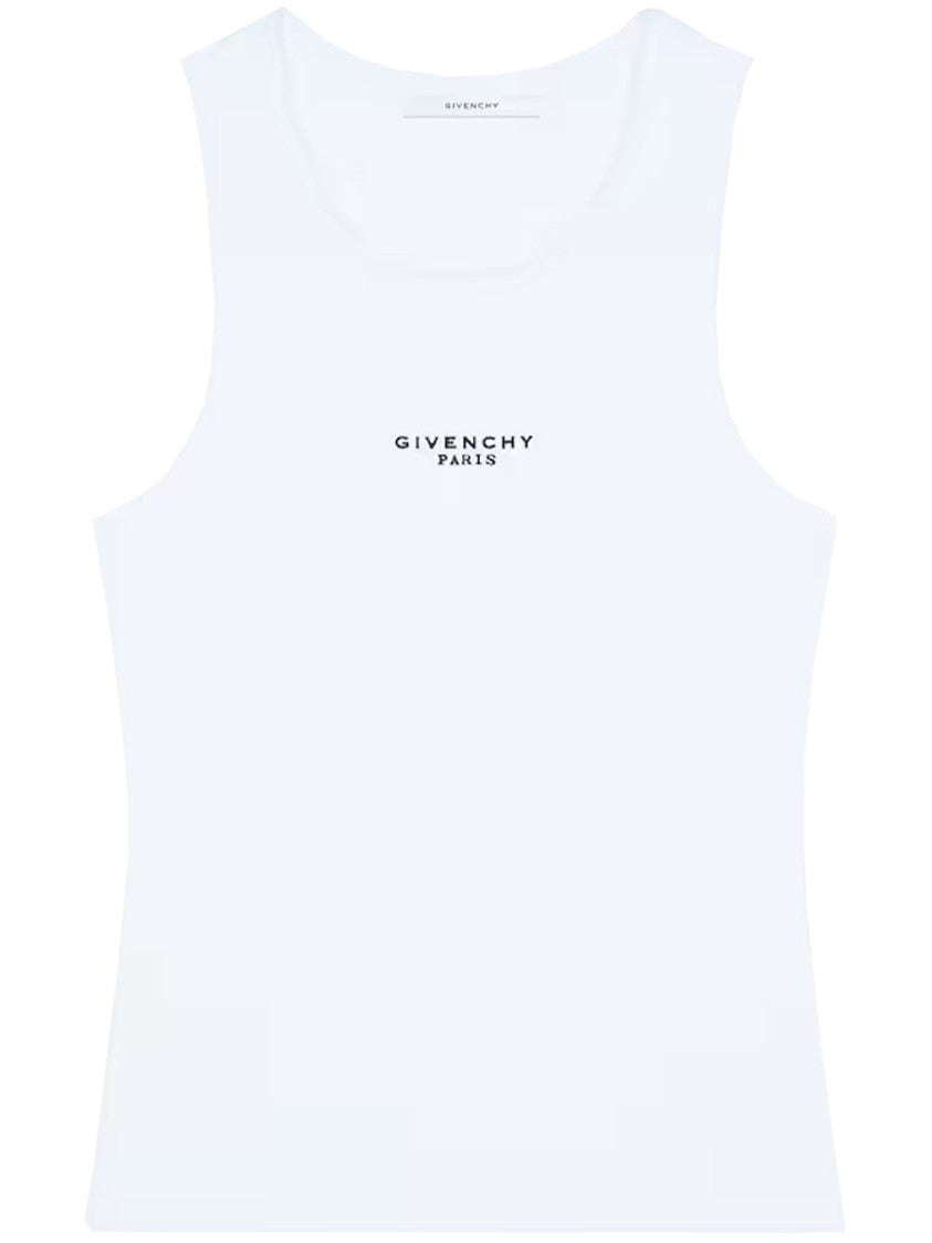 Givenchy Tank Top Scoop Neck Fitted Tank