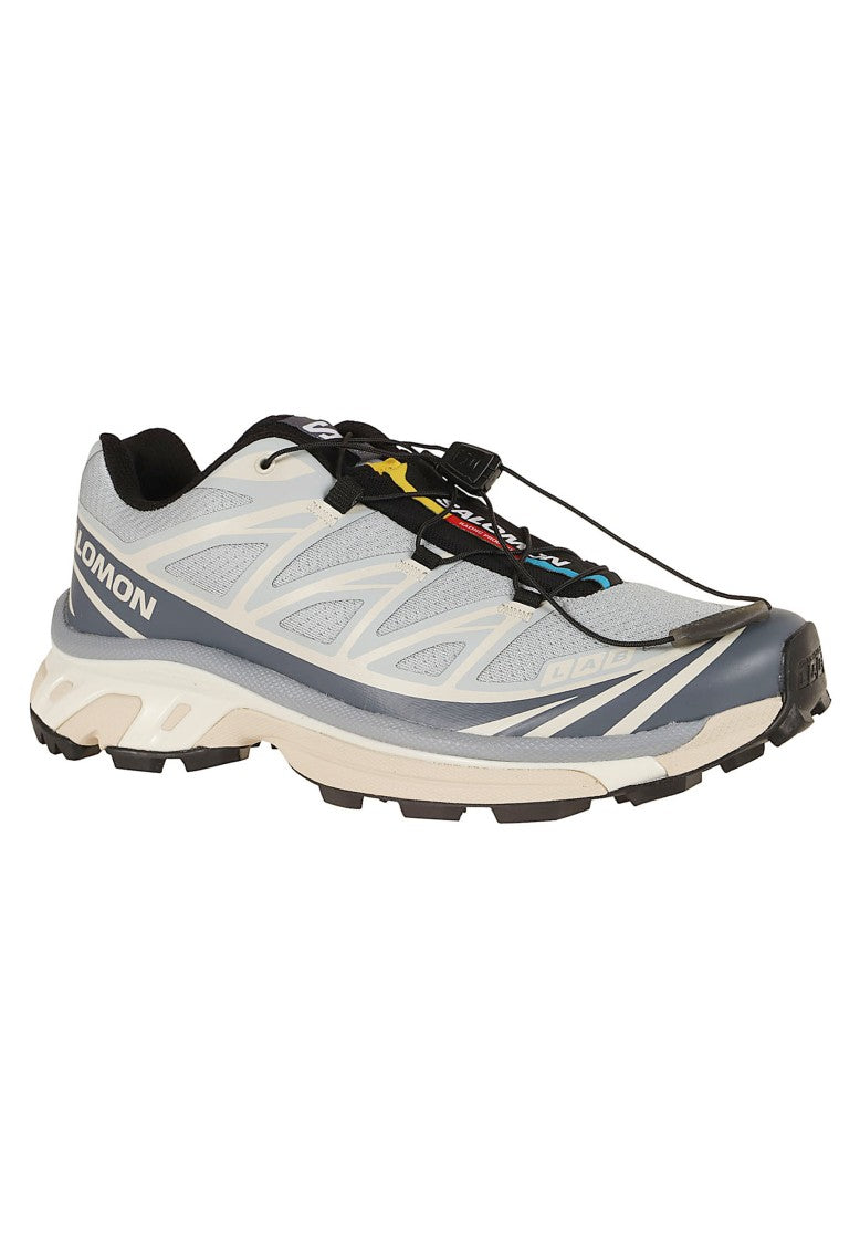 Salomon Pearl Blue Xt-6 Technical Mesh Sneakers