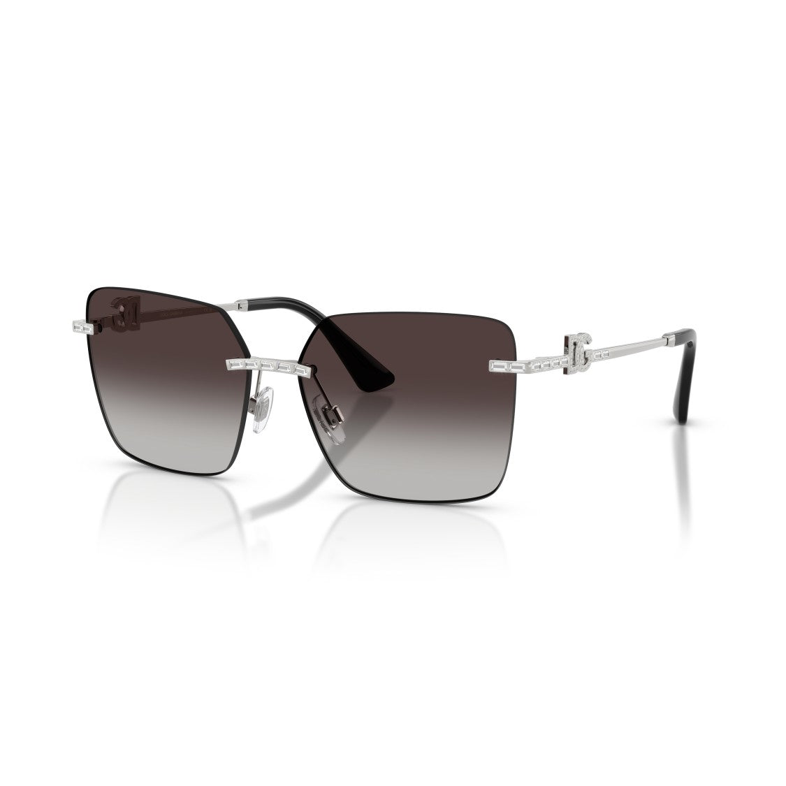 Dolce & Gabbana 0Dg2332b Rimless Sunglasses With Gradient Lenses