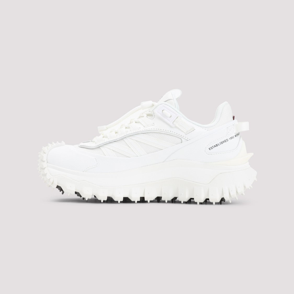 Moncler Trailgrip Gtx White Leather Sneakers