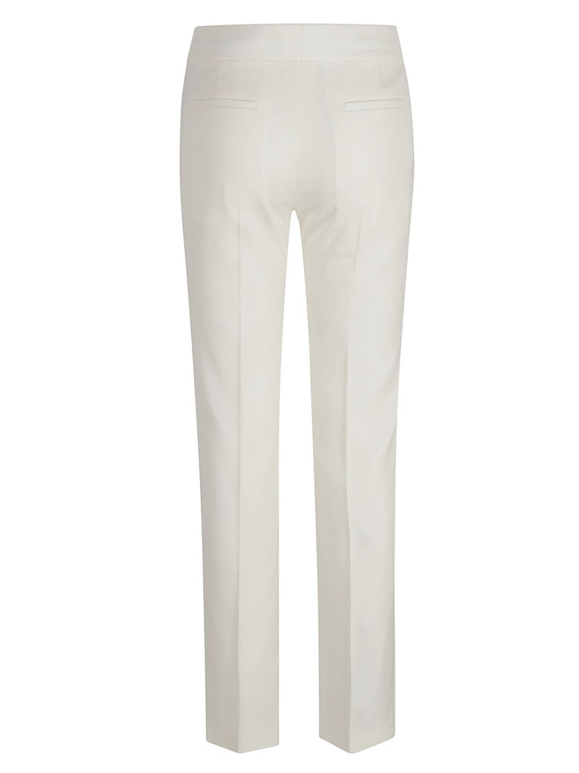 Givenchy Tailored White Trousers With Straight-Leg Silhouette
