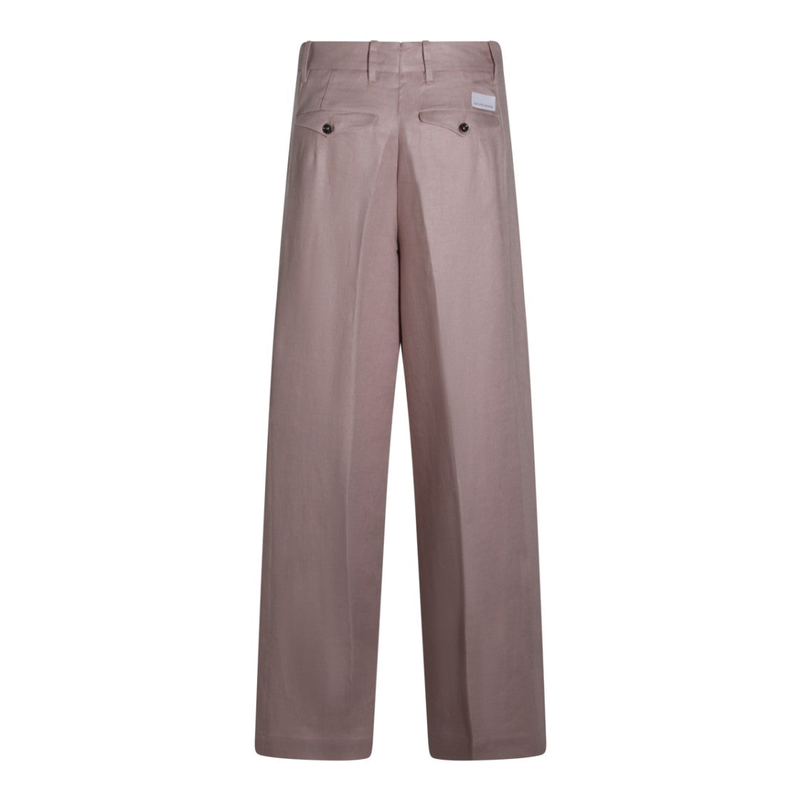 Nine In The Morning High-Waisted Straight-Leg Trousers With Pleats