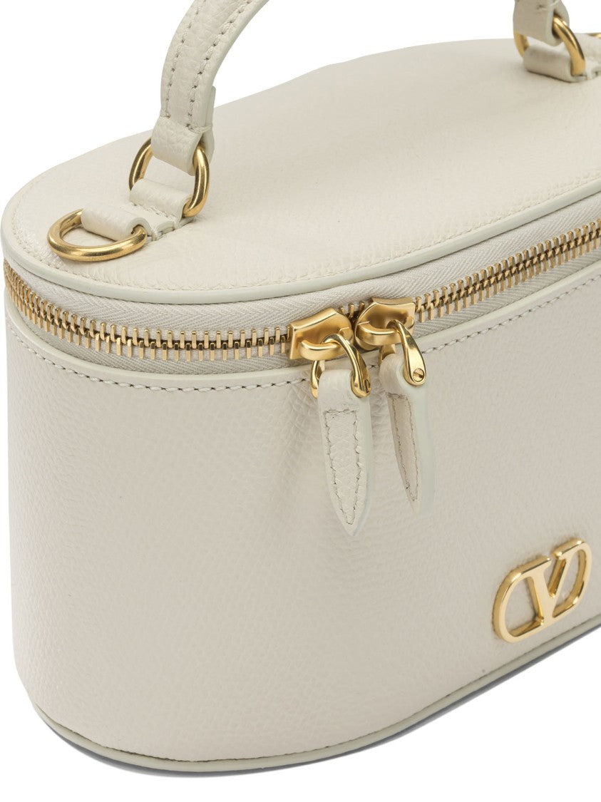 Valentino Garavani Textured Calf Leather Handbag