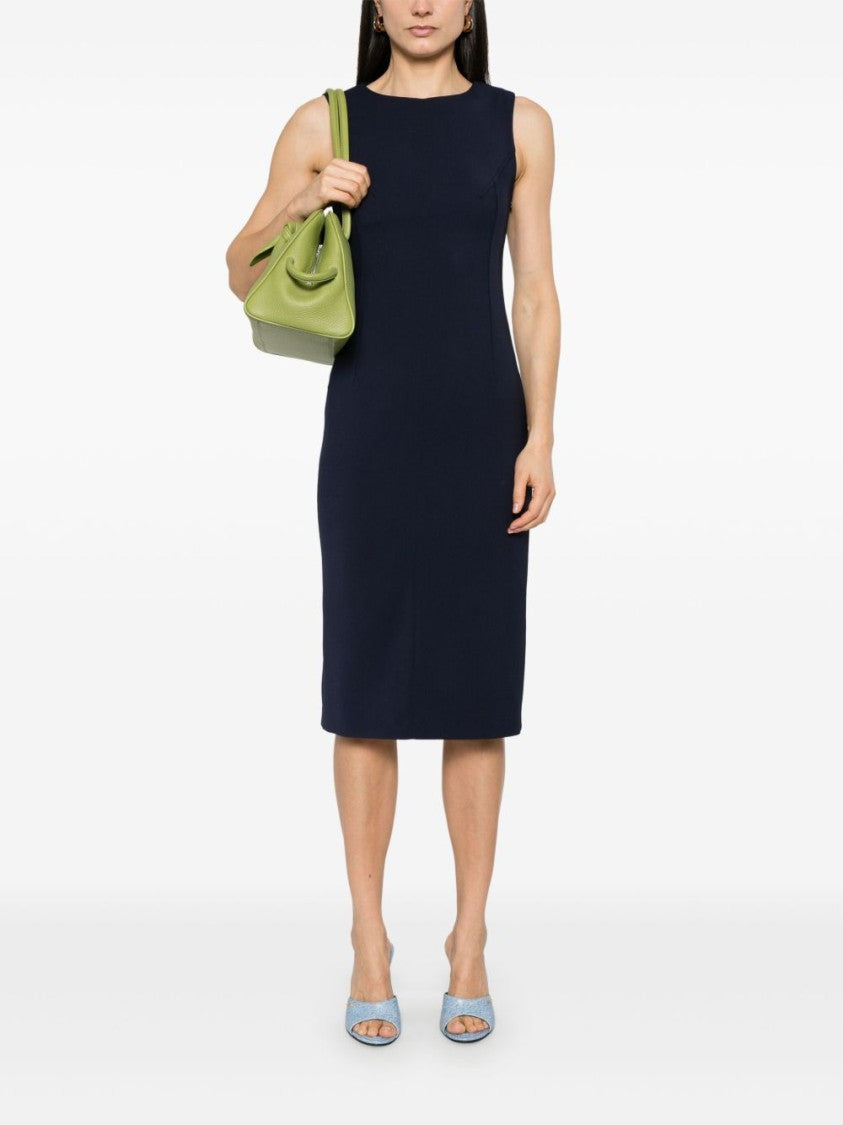 Patrizia Pepe Navy Blue Sleeveless Dress