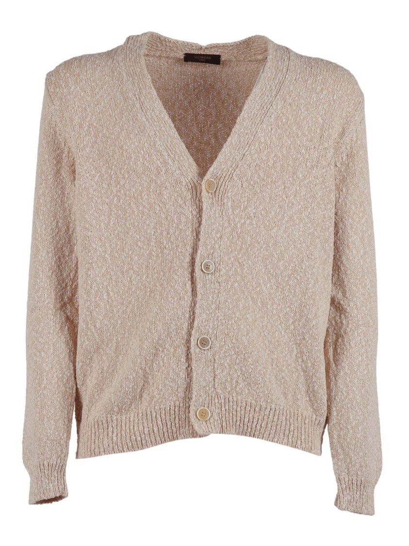 Slowear Zanone Cardigan Ml V Neck Cardigan