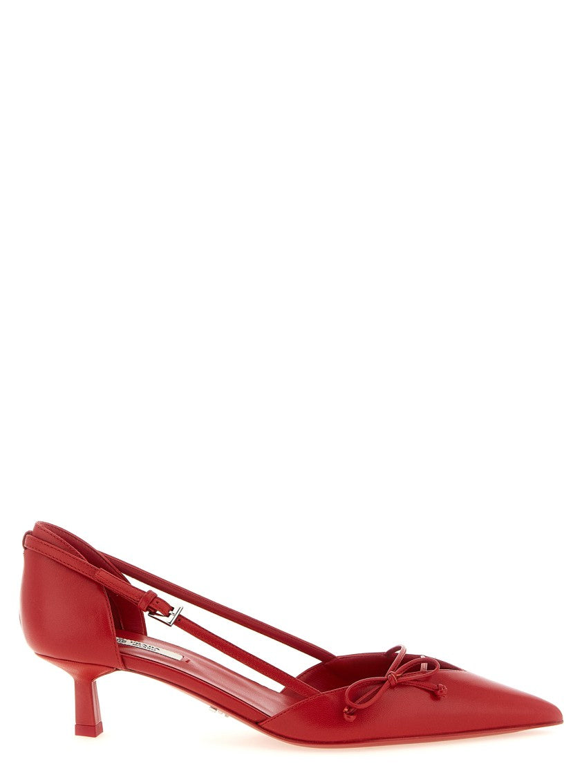 Prada Open Pumps At The Sides