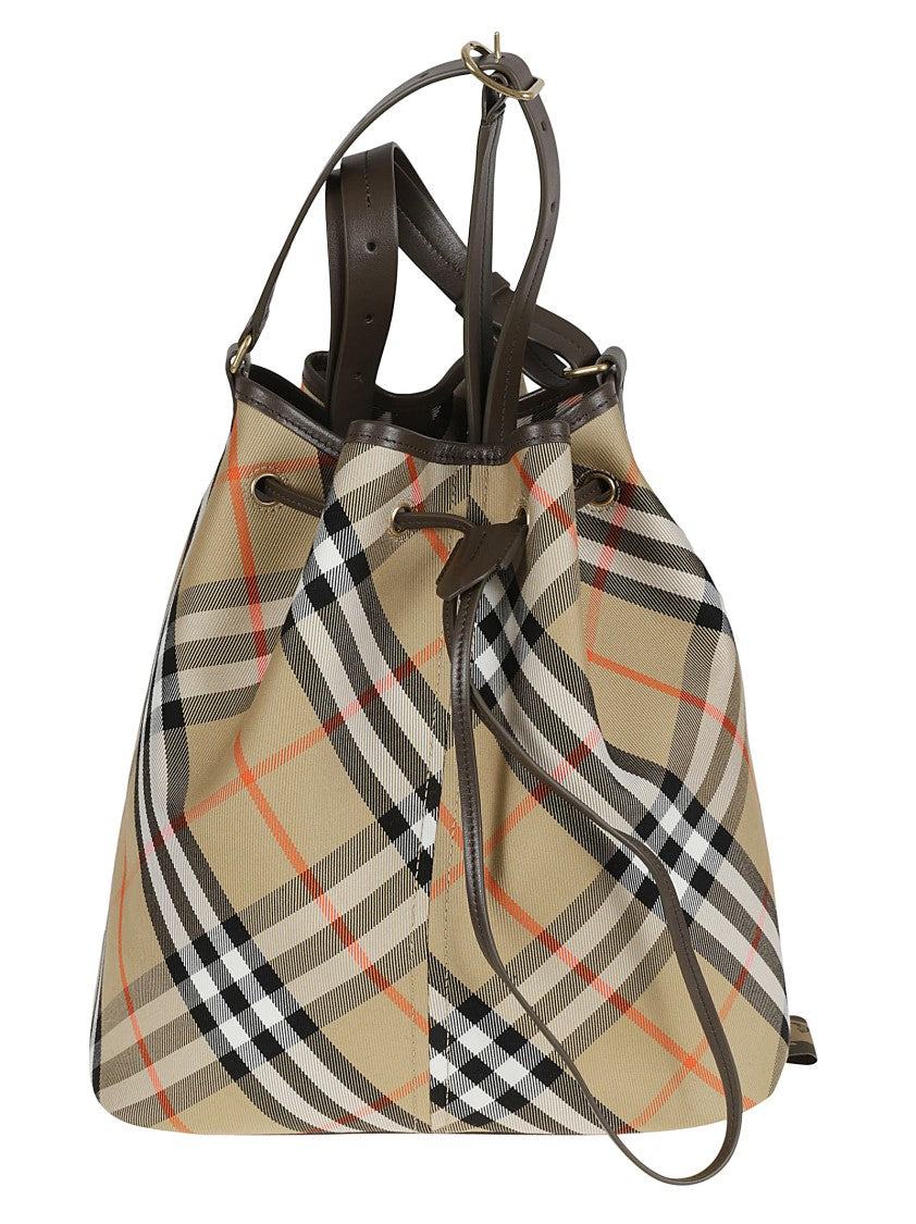 Burberry Classic Check Bucket Bag