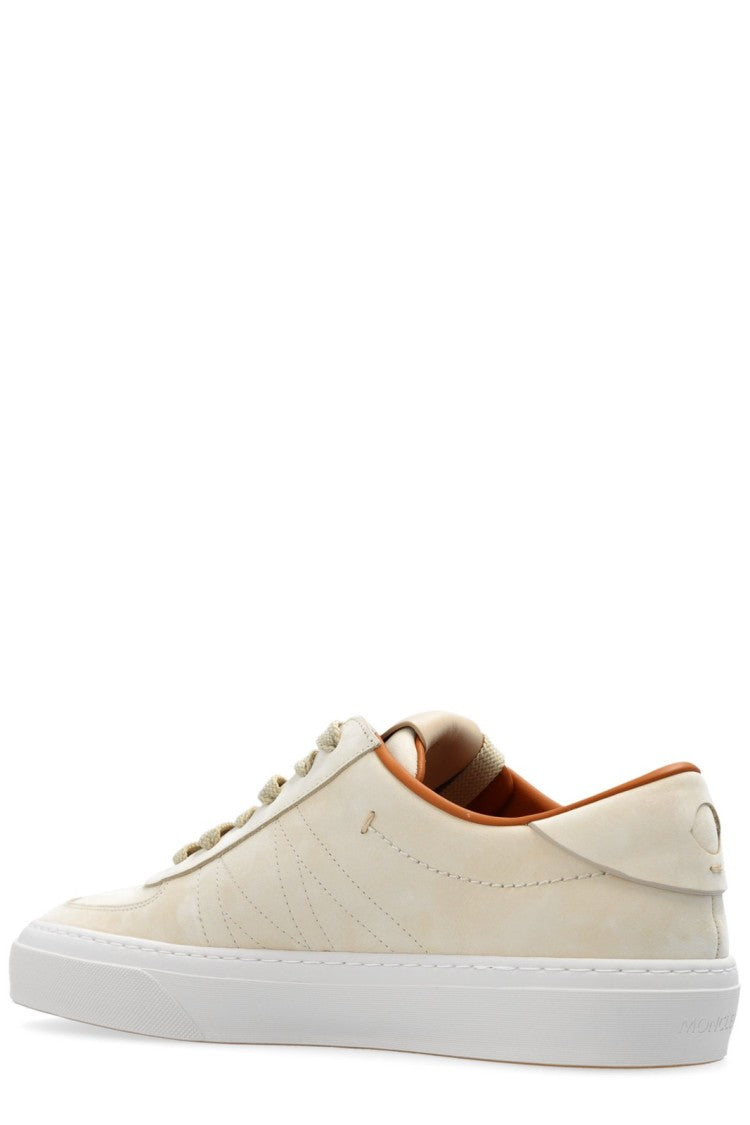 Moncler Minimalist White Sneaker With Premium Leather Upper
