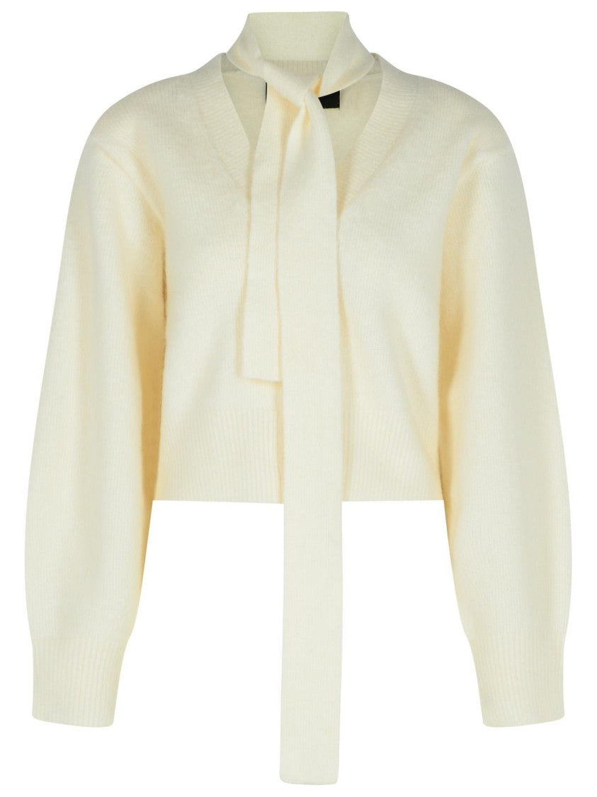 Rotate Karolyn' Ivory Alpaca Blend Sweater