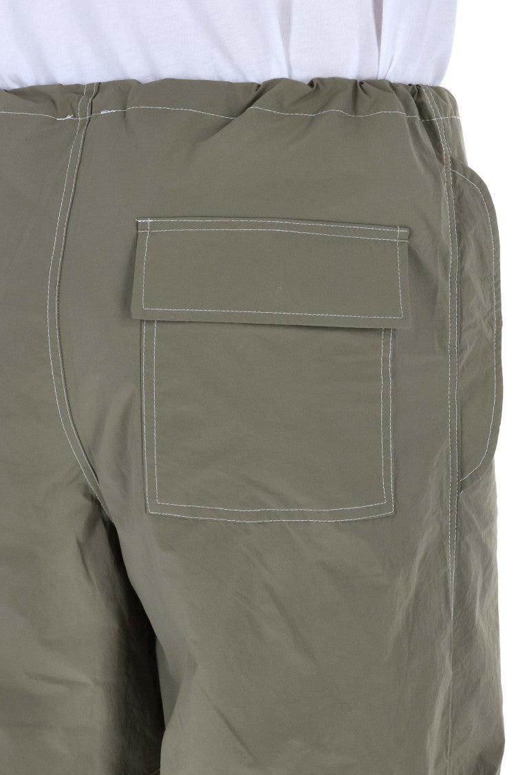 Autry Nylon Scrub Over Fit Trousers