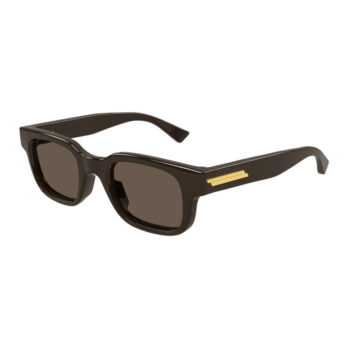 Bottega Veneta Bv1411s Rectangular Sunglasses In Recycled Acetate