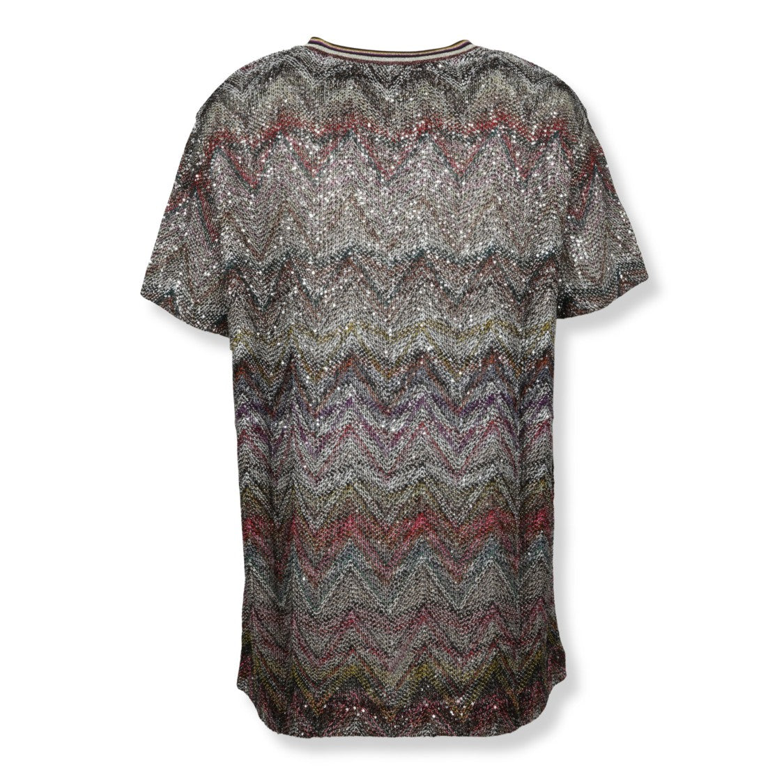 Missoni Short-Sleeved T-Shirt With Zigzag Pattern