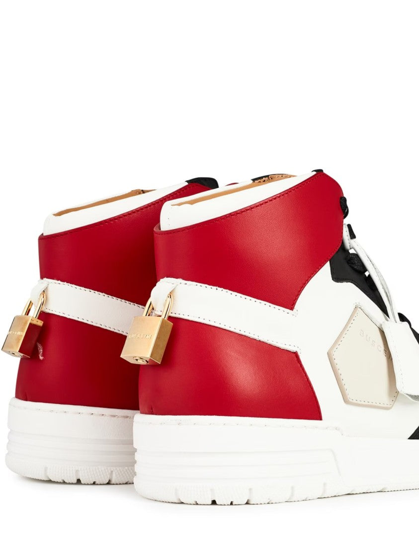Buscemi Air Jon High Padlock Sneakers