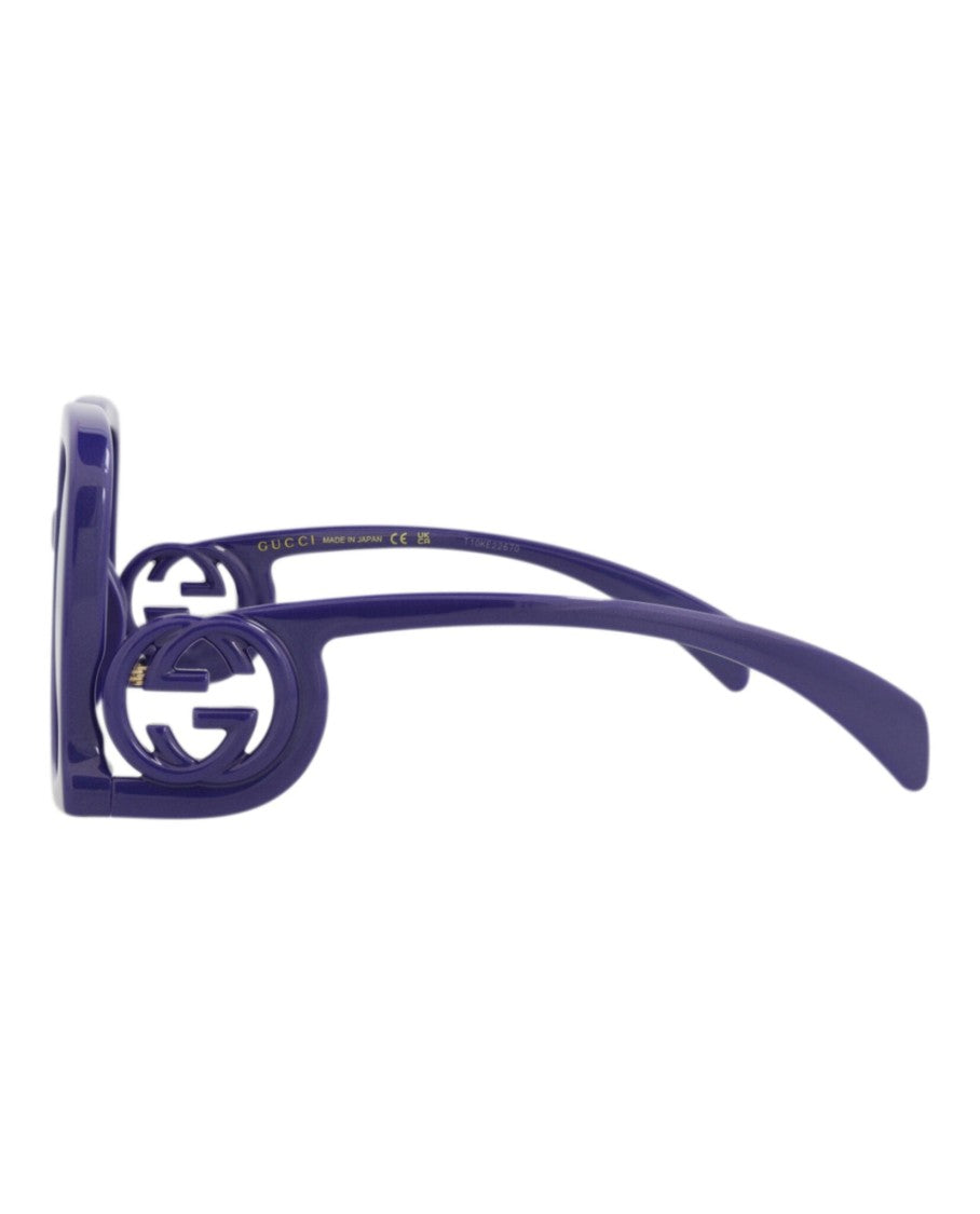 Gucci Square-Frame Injection Sunglasses