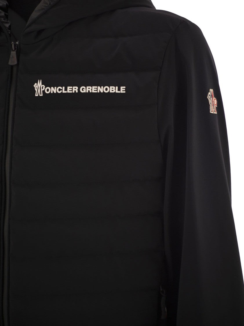 Moncler Grenoble Padded Zip-Up Sweatshirt