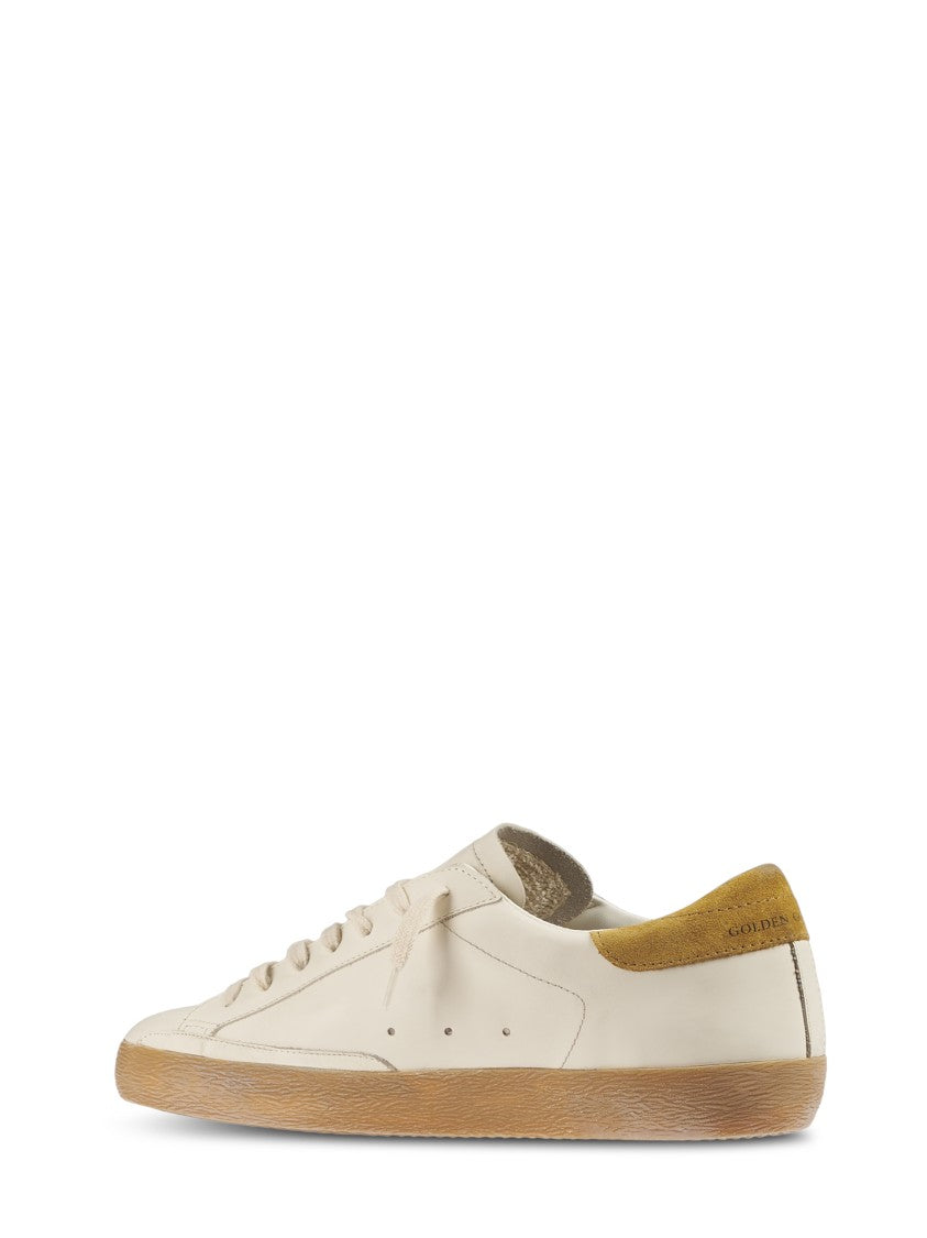 Golden Goose Leather Upper Sneakers With Suede Accents