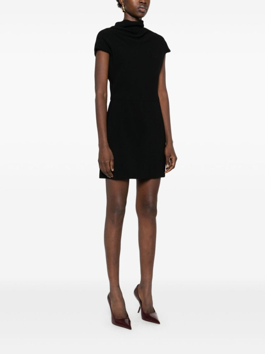 Versace Mini Dress With Draped Detailing