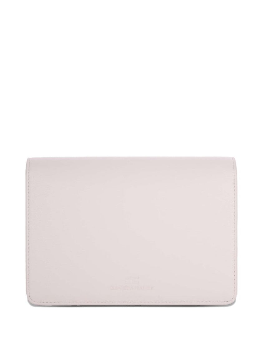 Elisabetta Franchi Rectangular Clutch With Gold-Tone Chain Strap