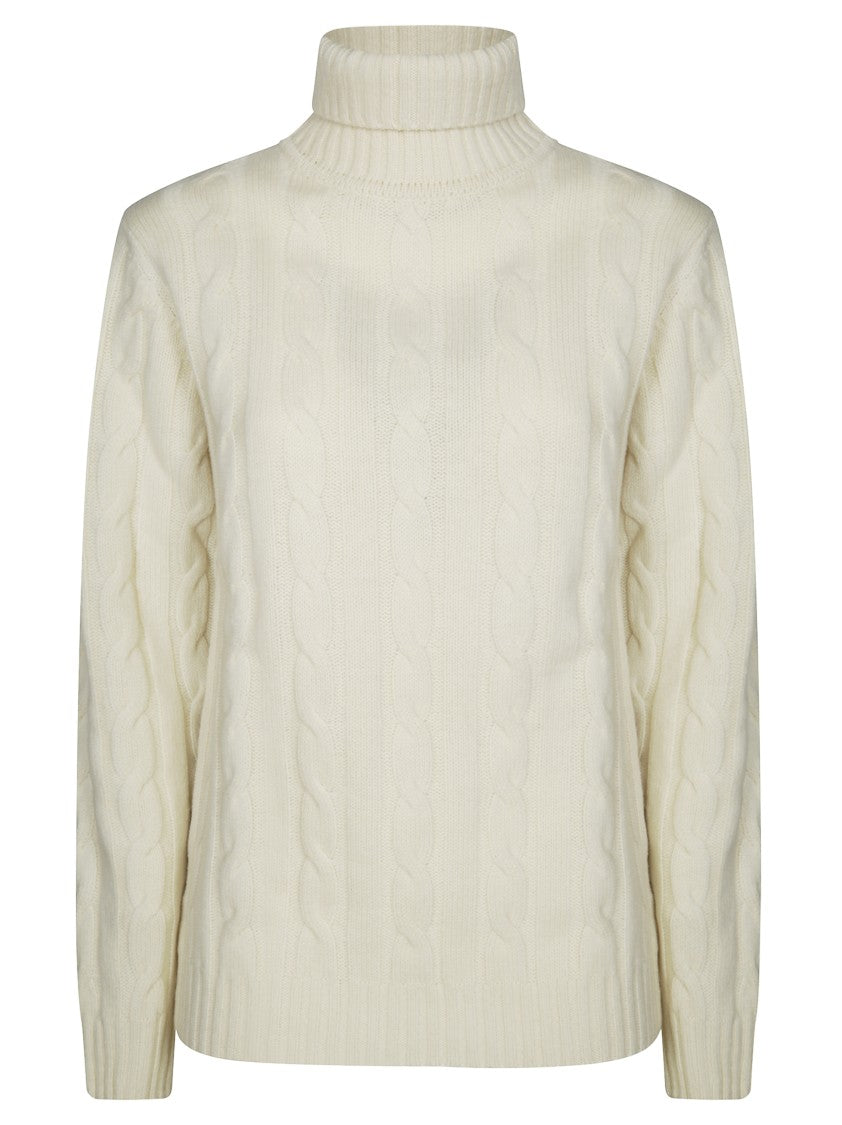 Daniele Fiesoli Braided Turtleneck Sweater