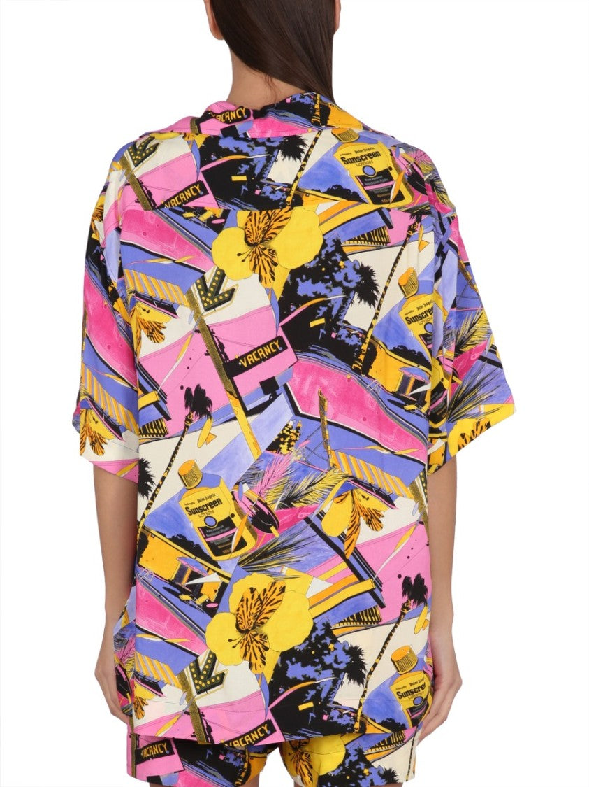 Palm Angels Miami Mix Print Shirt