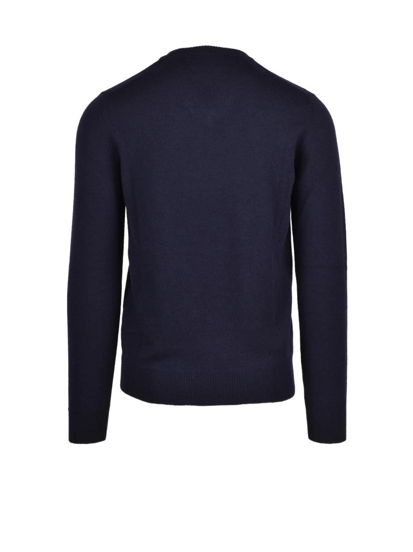 Alpha Studio V-Neck Pullover With Fine Knit Texture And Ribbed Details