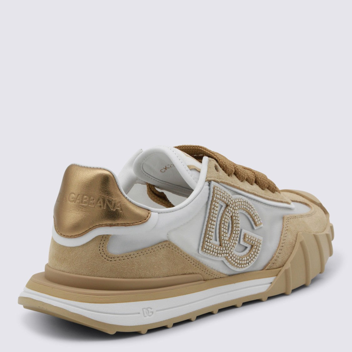 Dolce & Gabbana Chunky Sole Sneakers With Sculpted Design