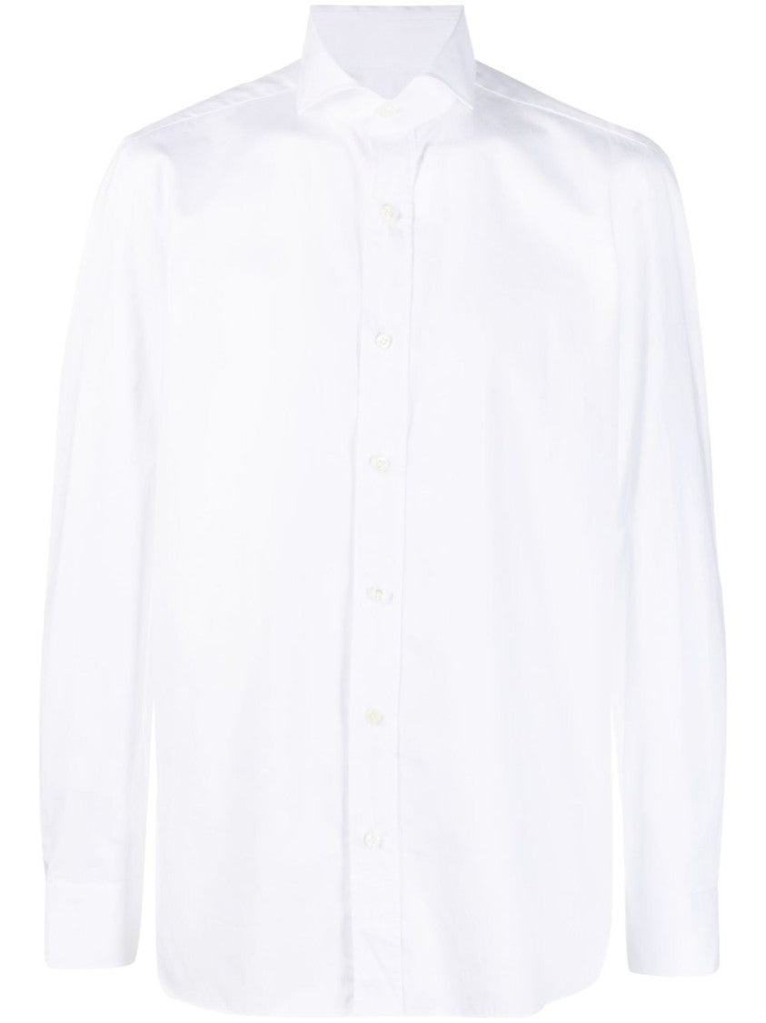 Borrelli Cotton Long-Sleeve Shirt