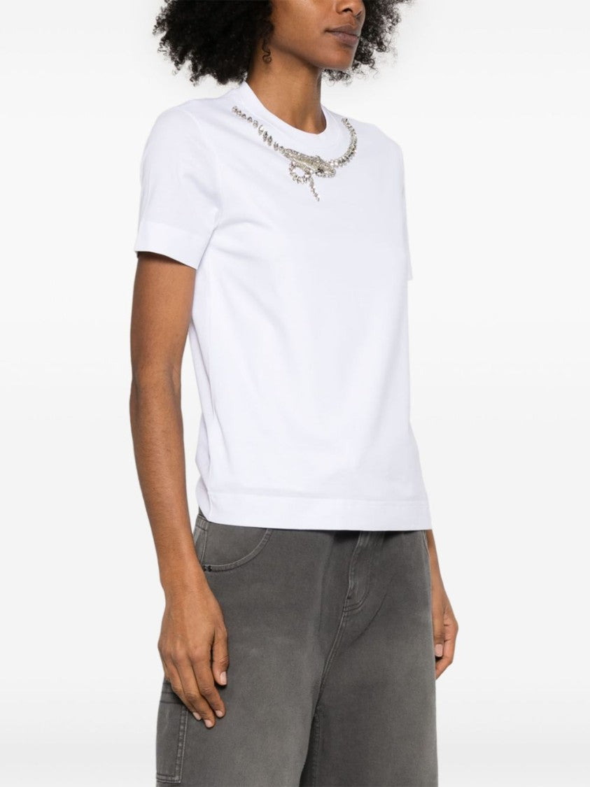 Givenchy White Cotton T-Shirt