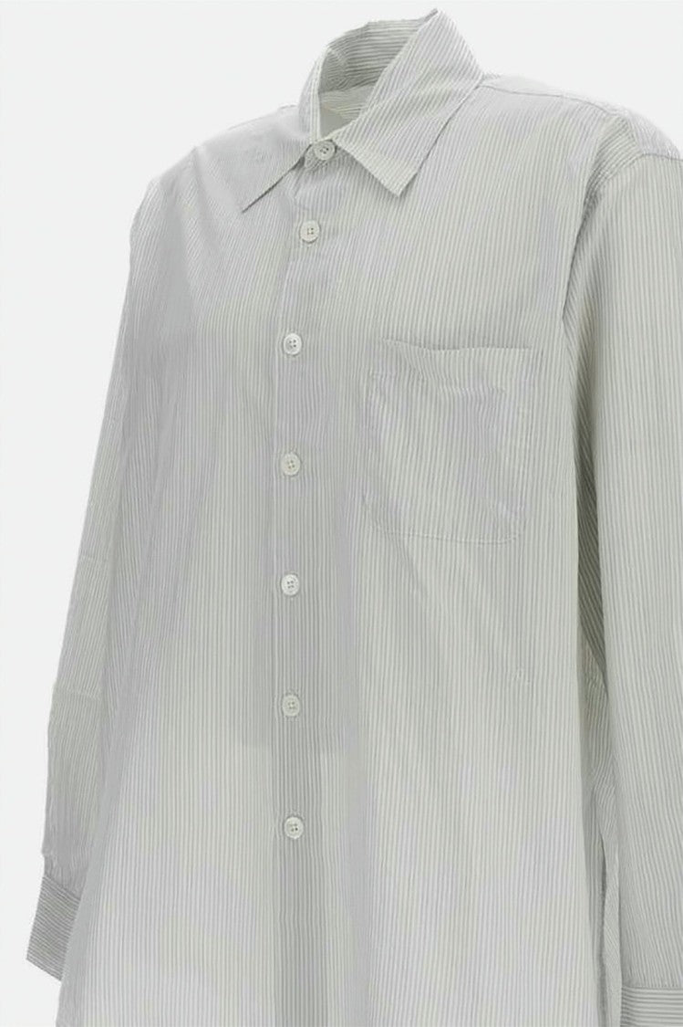 Our Legacy Relaxed-Fit Vertical Stripe Shirt With Classic Collar