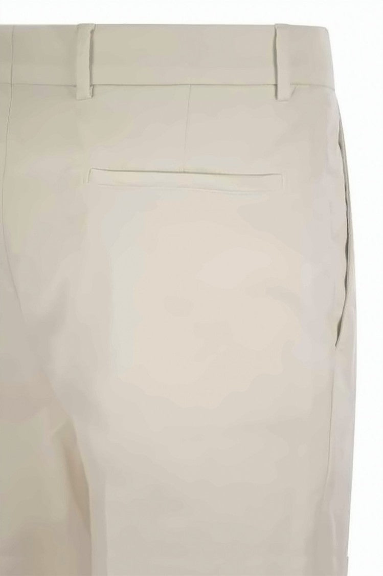 Brunello Cucinelli Tailored Straight Pants With Mid-Rise Waist And Smooth Finish