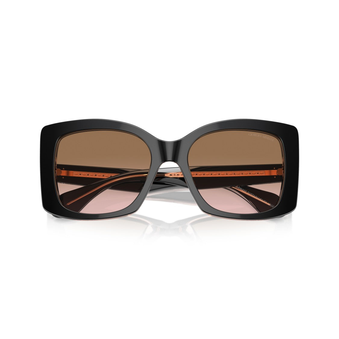 Giorgio Armani 0Ar8208u Oversized Square Acetate Sunglasses With Gradient Lenses