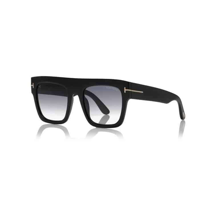 Tom Ford Ft0847 Oversized Square Frame Acetate Sunglasses