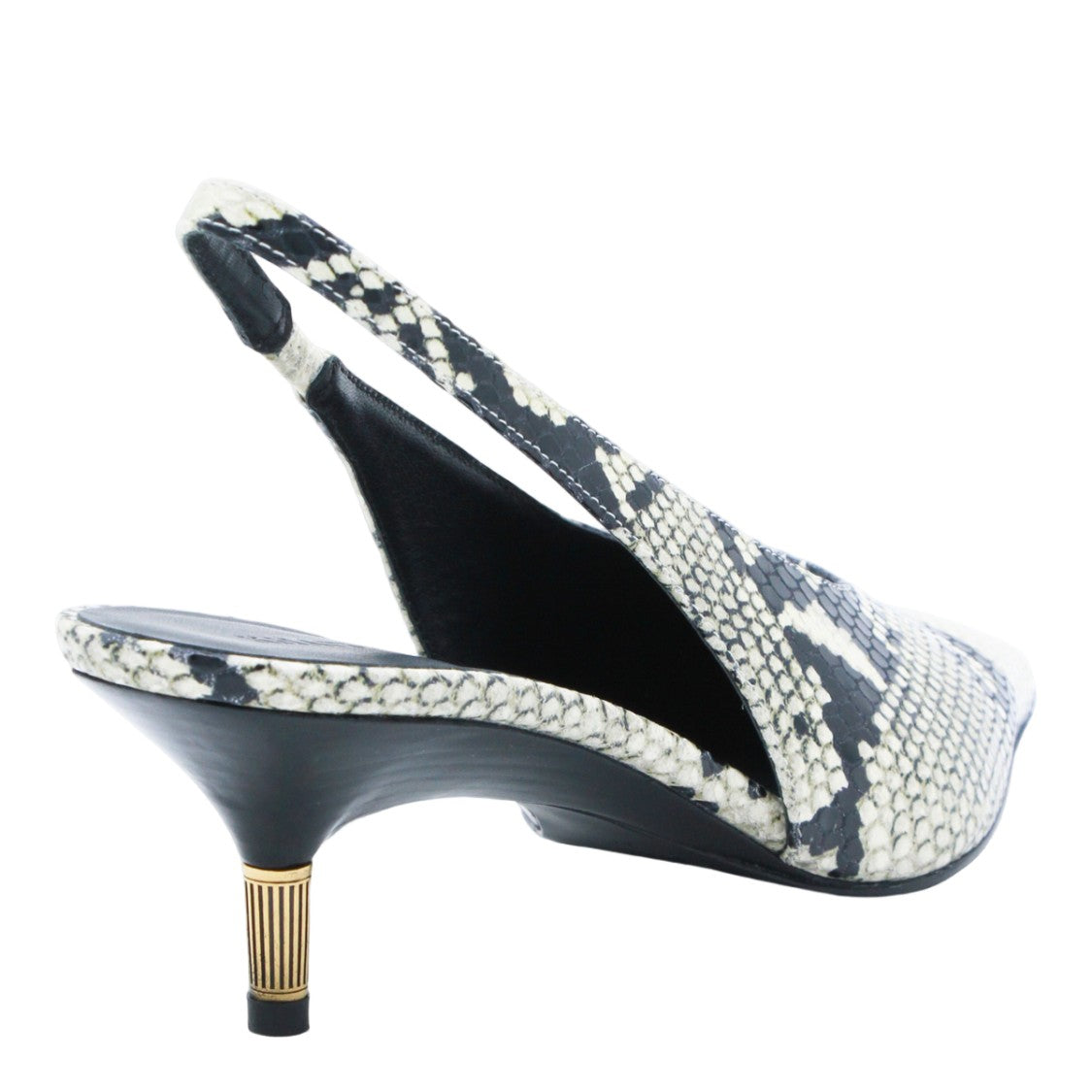 Khaite Refined Pointed Toe Slingback Heels