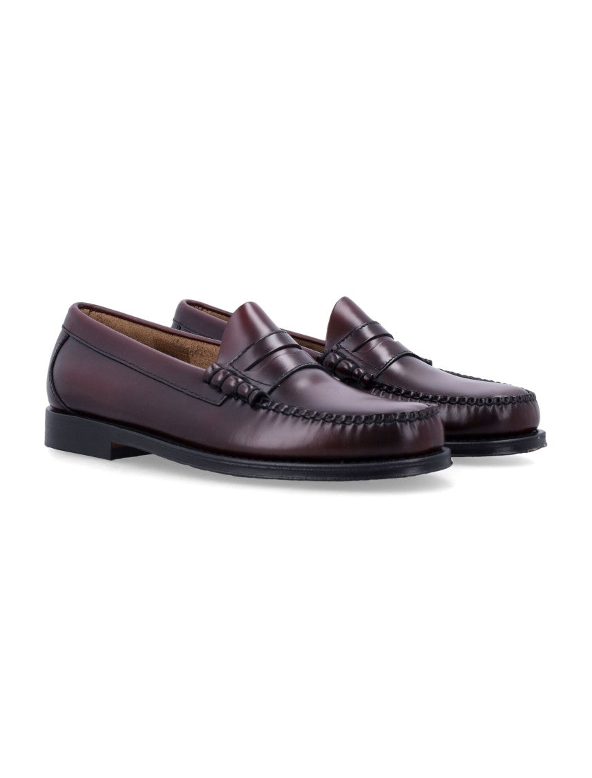 G.H. Bass Refined Penny Loafers With Hand-Stitched Seams