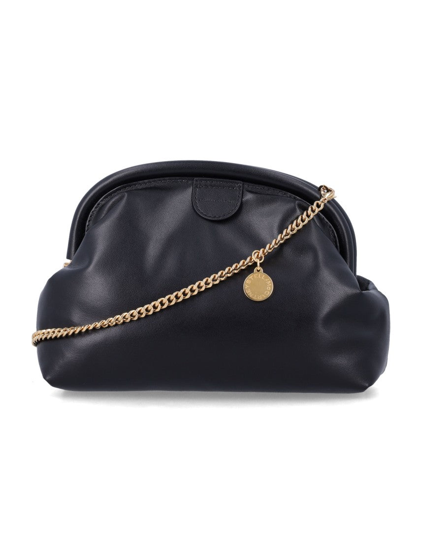 Stella Mccartney Versatile Vegan Leather Clutch With Convertible Design