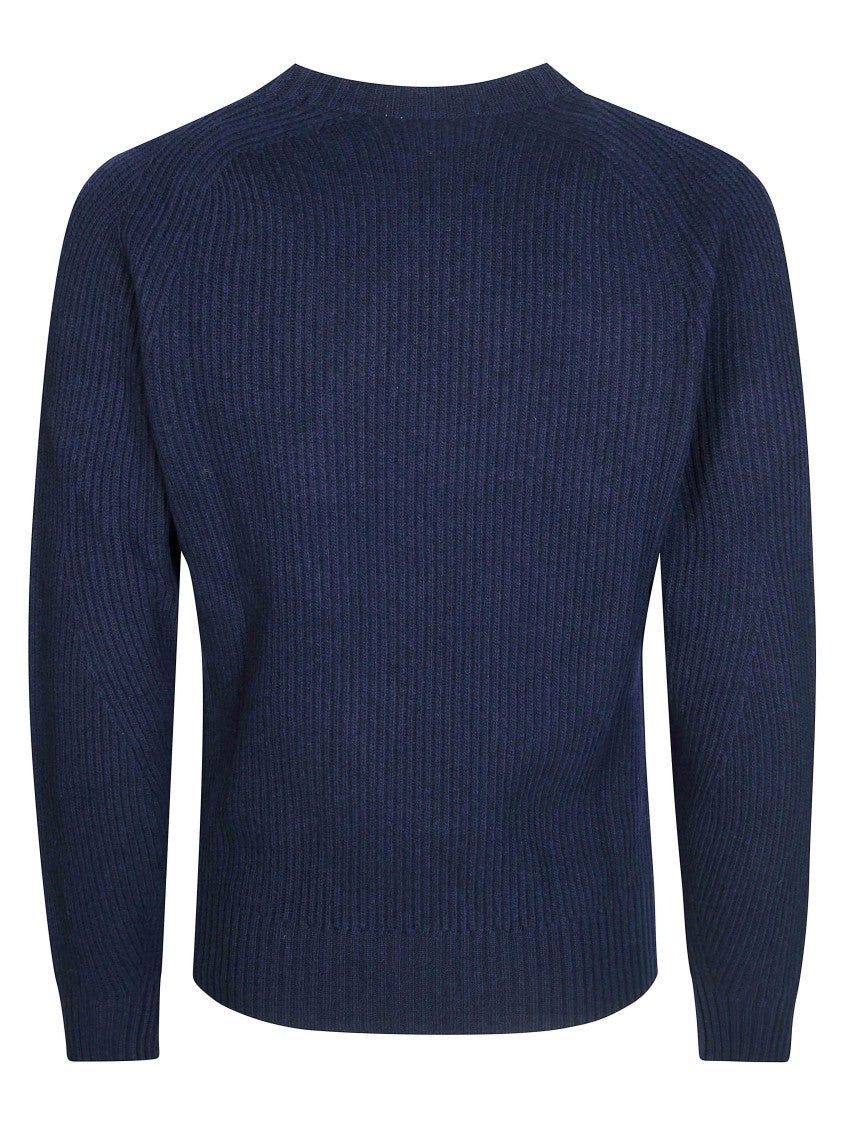 Altea Ribbed Crewneck Wool Sweater