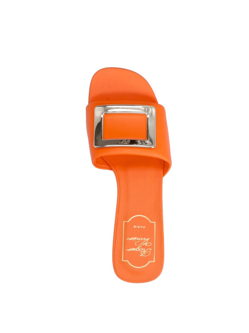 Roger Vivier Roger Vivier Buckle Sandals – Orange