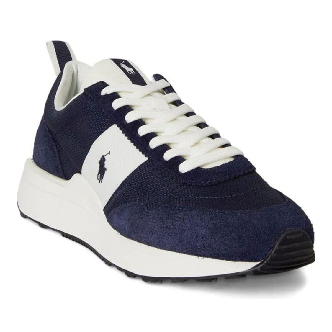 Polo Ralph Lauren Multicolor Train 89 Performance Suede Mesh Sneakers