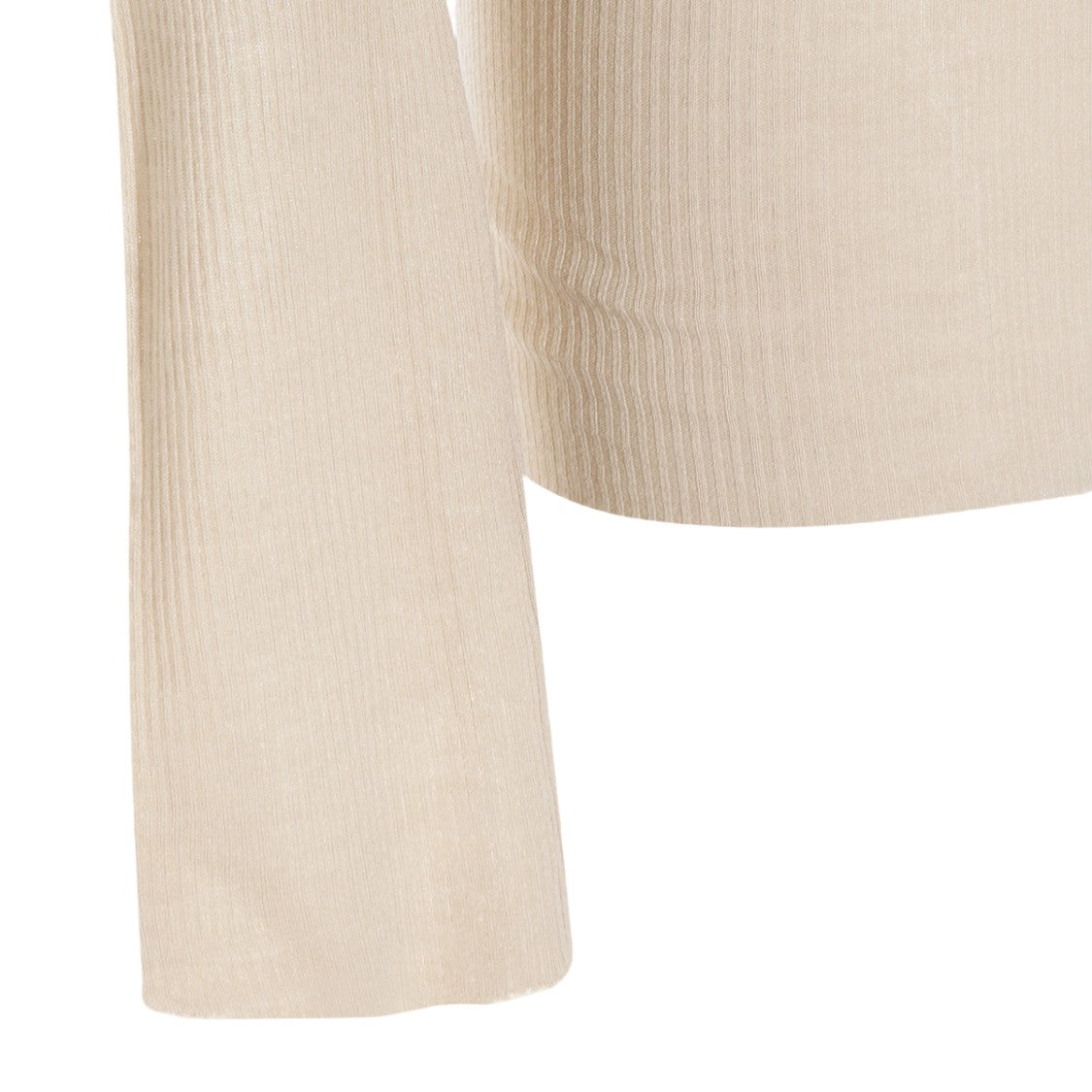 Rick Owens High Neckline Textured Knit Sweater