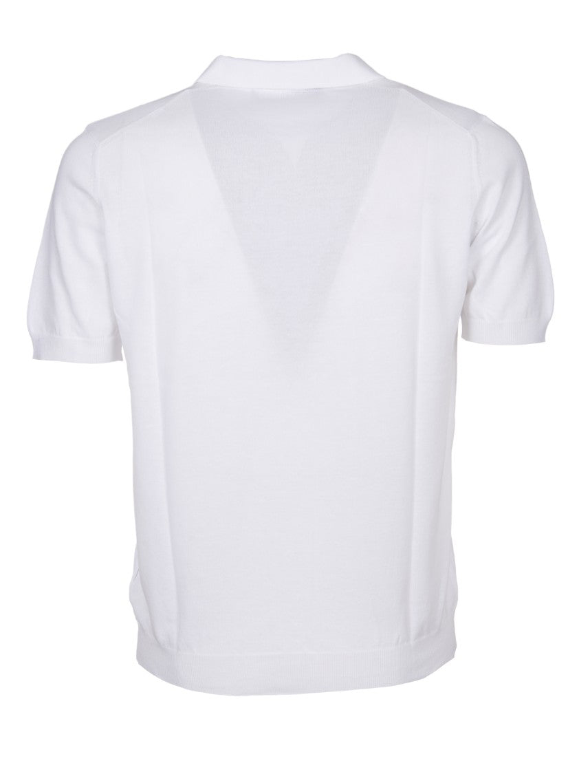 Tagliatore White Polo Shirt