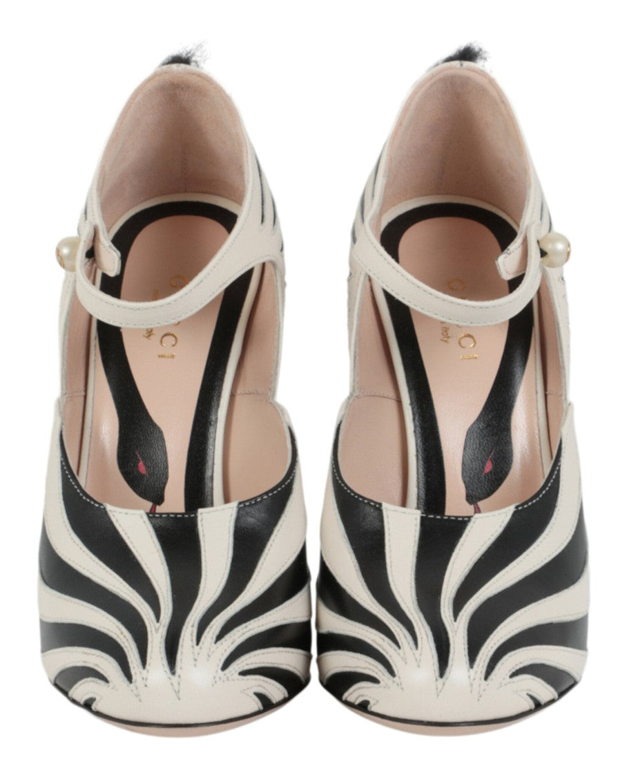 Gucci Lesley Ponytail Mary Jane Pumps
