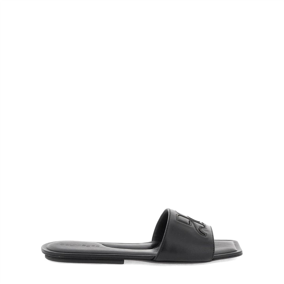 Courrèges Heritage Shadow Denim Slides
