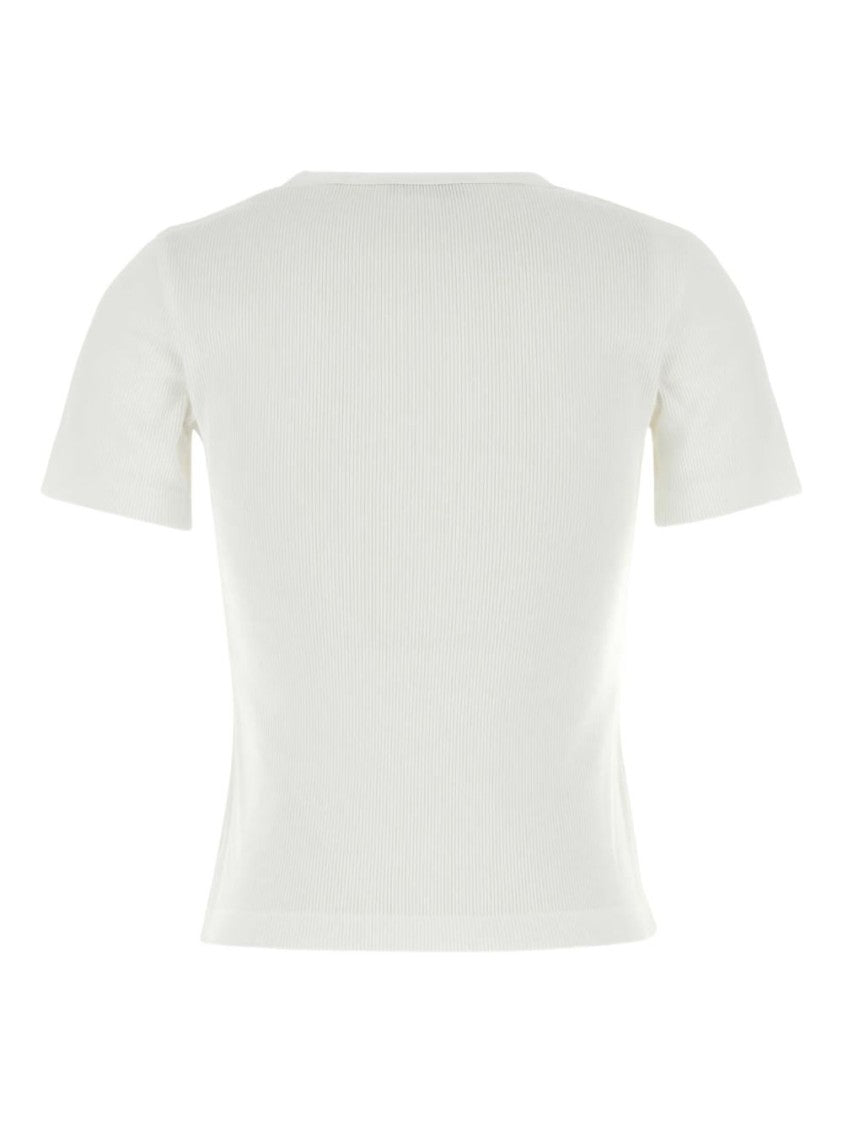 Tory Burch Fitted Ribbed T-Shirt