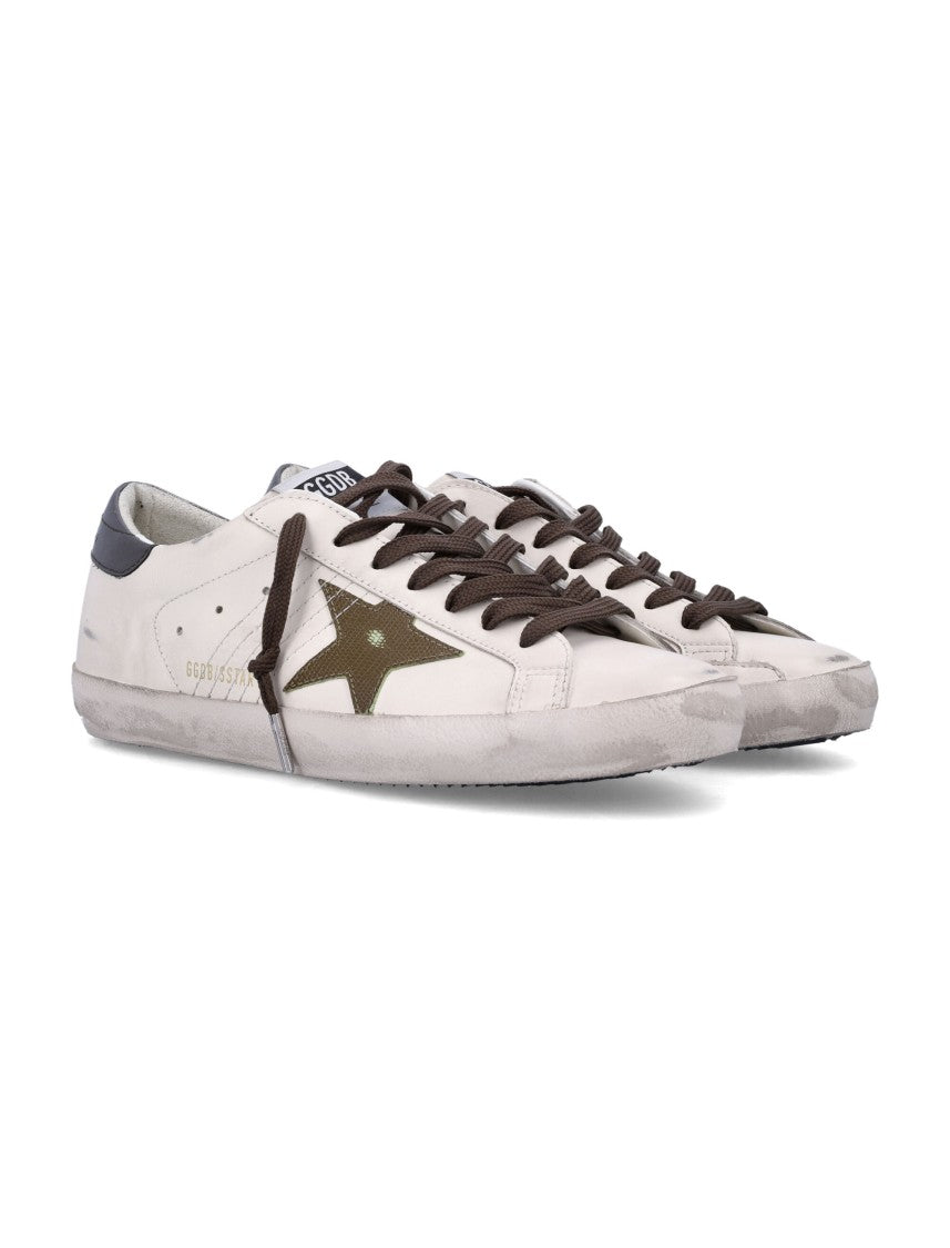 Golden Goose Superstar Vintage-Inspired Low-Top Sneakers