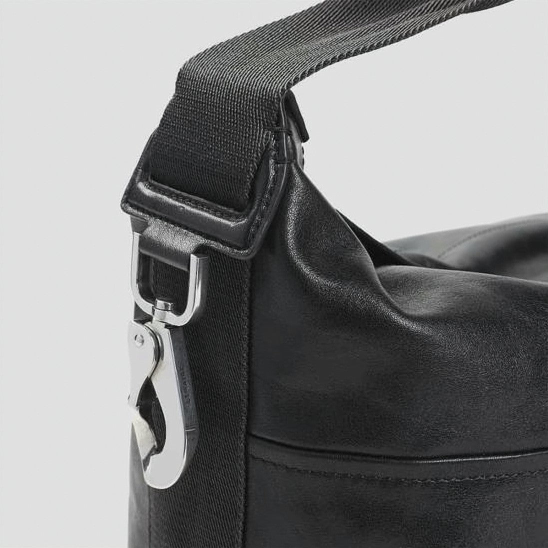 Lemaire Rectangular Hobo Bag In Smooth Cowhide Leather