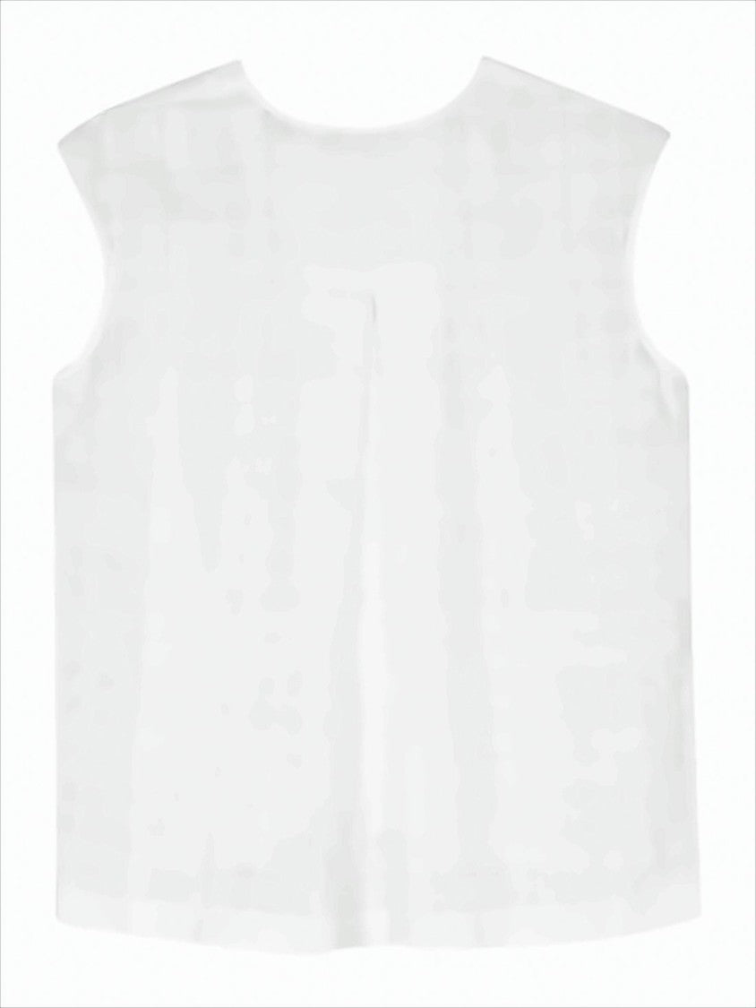 A.P.C. Linen-Cotton Blend Sleeveless Top