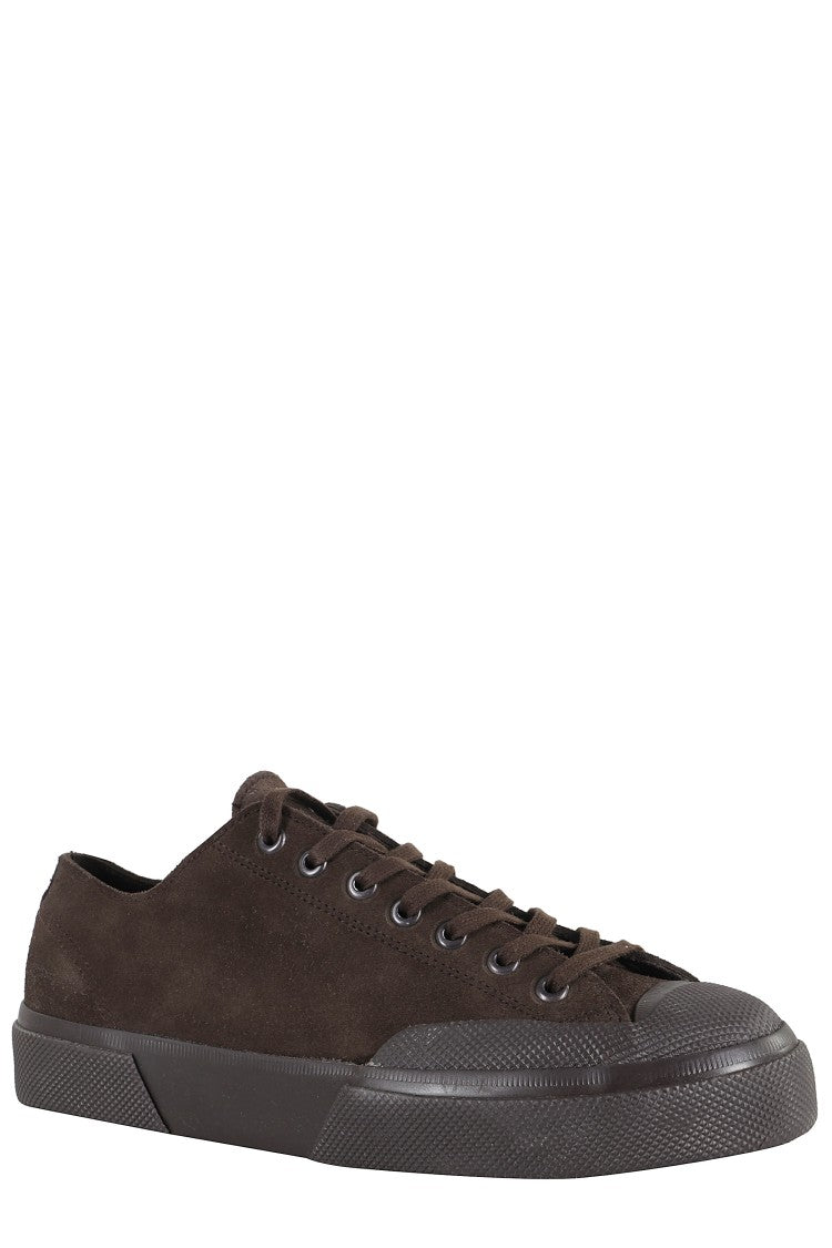 Superga Low-Top Suede Sneakers In Rich Brown Coffee