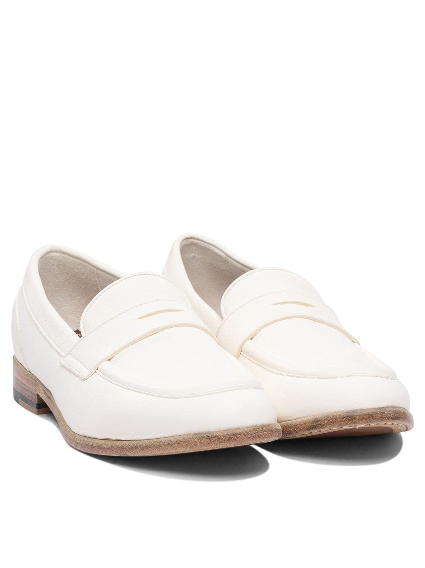 Sturlini Leather Loafers With Subtle Stitched Detail